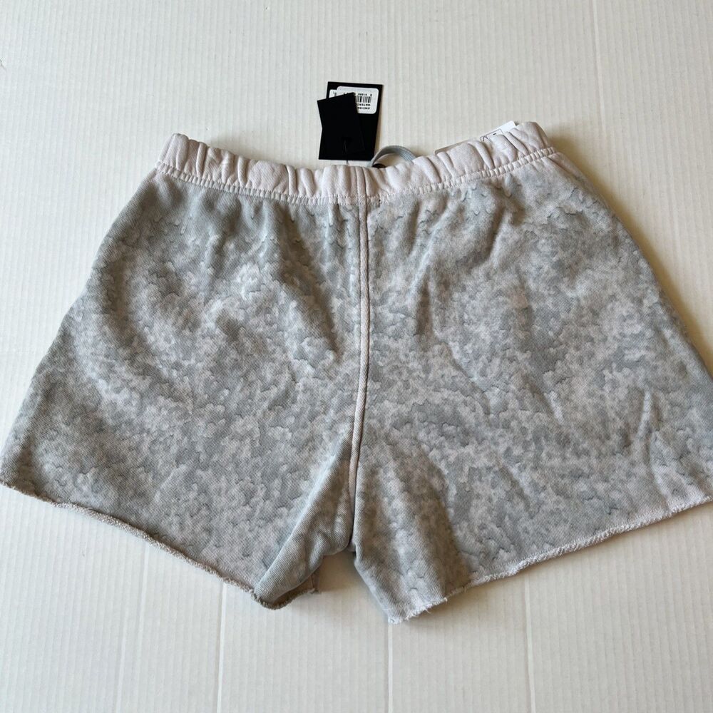 ATM S Anthony Thomas Watercolor Women's Pink Gray French Terry Sweat Shorts💖NWT